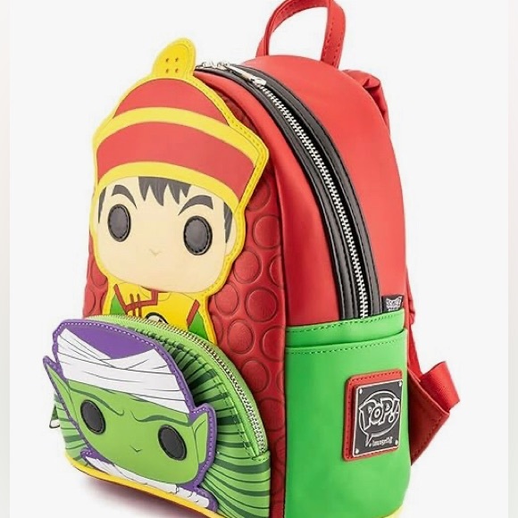 POP! by Loungefly Dragon Ball Z Gohan & Piccolo Mini Backpack - Picture 3 of 4